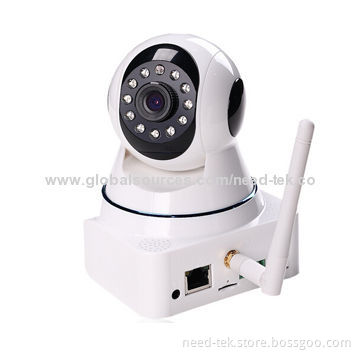 Wireless IP Webcam Camera, 11IR LED 2 Audio CCTV P/T WIFI Cam Night Vision